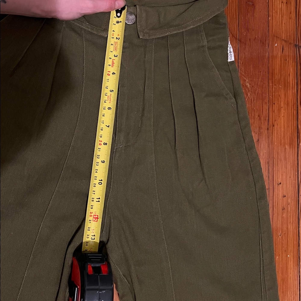 High Rise Cotton Trousers - Picture 8 of 15